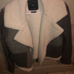 Zara wool jacket, size small